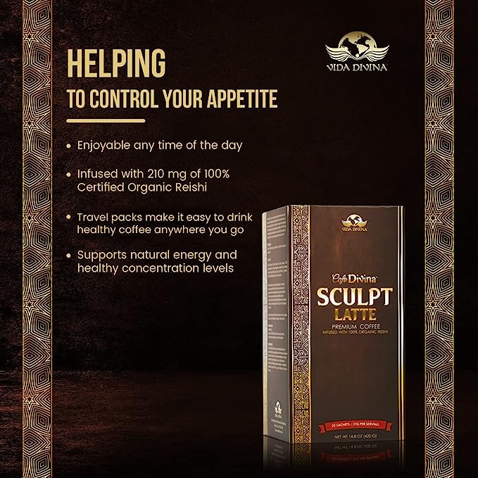 Café con leche esculpido