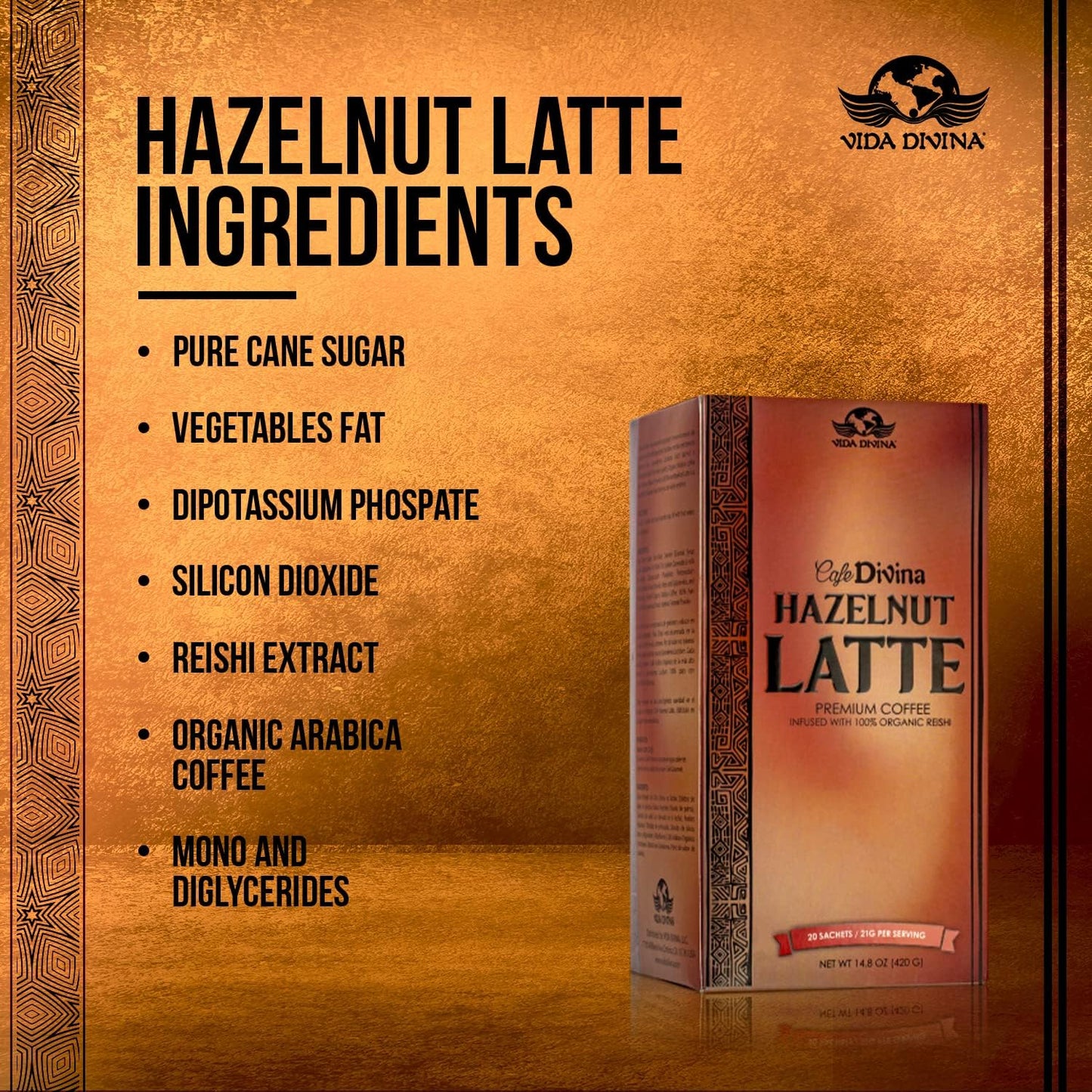 Hazelnut Latte Coffee